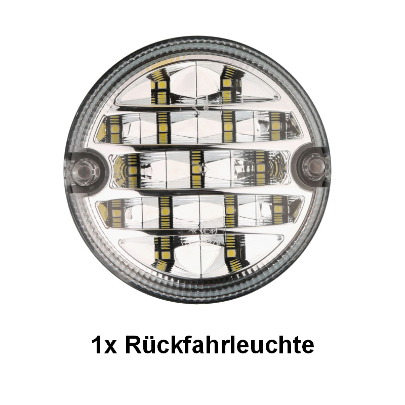 Dimatec LED Heckleuchten Ersatz Kit - 6 Leuchten, ø 95 mm