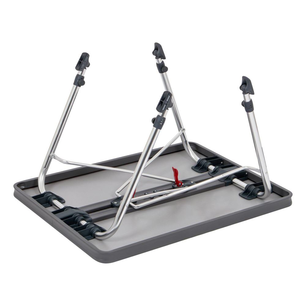 Crespo Campingtisch Ligero AL/245 grau, 81 x 61 cm