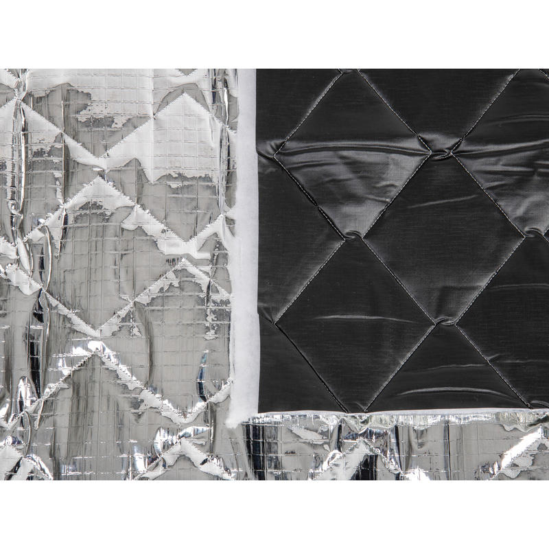 Carbest Thermomatte Do-it-yourself 7-lagig Schwarz / Silber