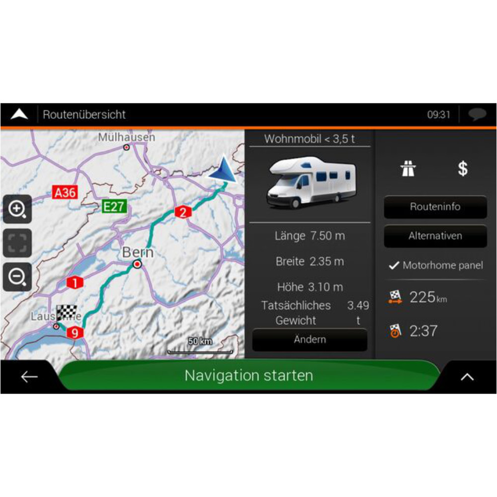 Zenec Navigationssoftware Z-EMAP76MH-TT3