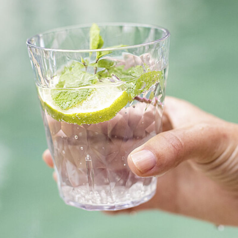 Koziol Trinkglas Club No. 1 Superglas 250 ml, 4er-Set