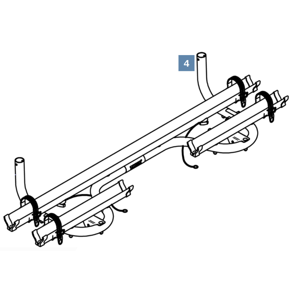 Thule Schienenbügel Caravan Smart