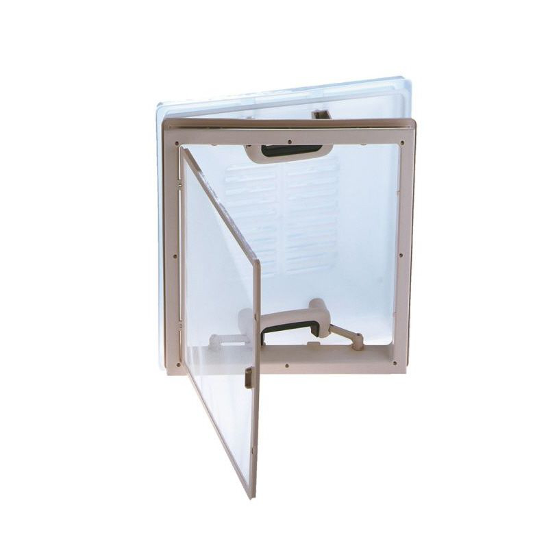 MPK Dachhaube Modell 46 mit Klapprahmen, beige (400 x 400 mm)