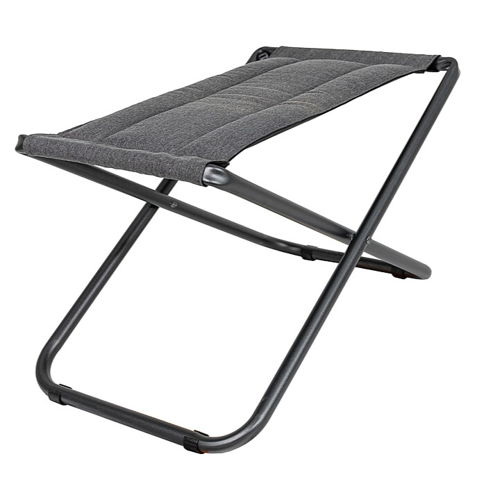 Crespo Beinauflage Lounger Tex-Spreme, grau