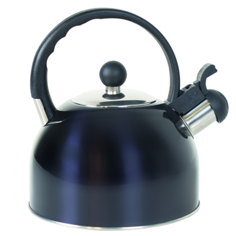 Via Mondo Tee-Flötenkessel schwarz, 1,5 Liter