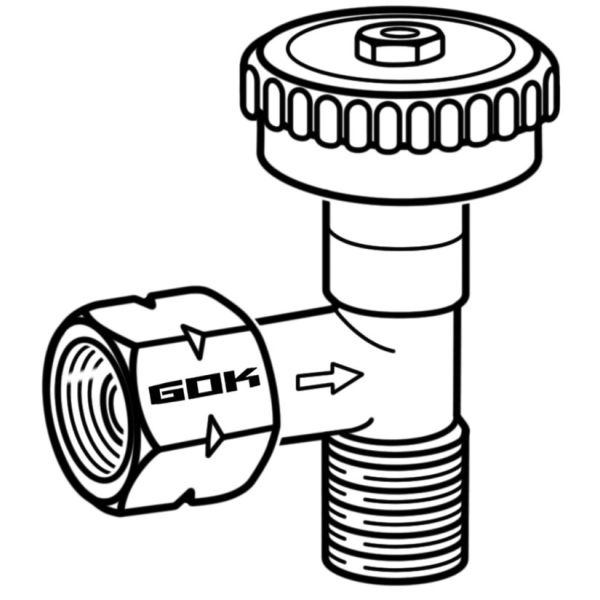 GOK Regulierventil 90° PS 4 bar