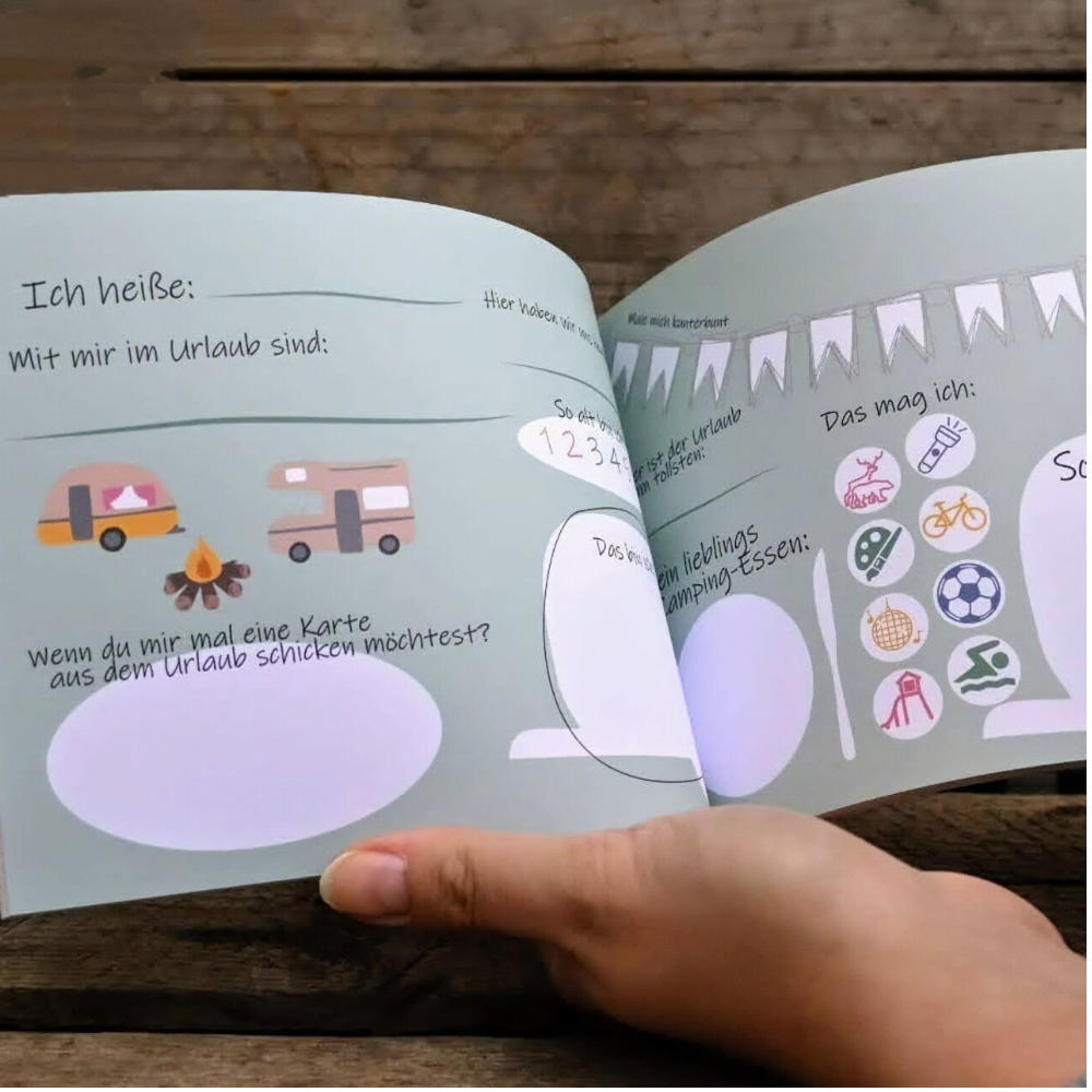 cara und wir Freundebuch Meine Camper-Freunde Kids Edition
