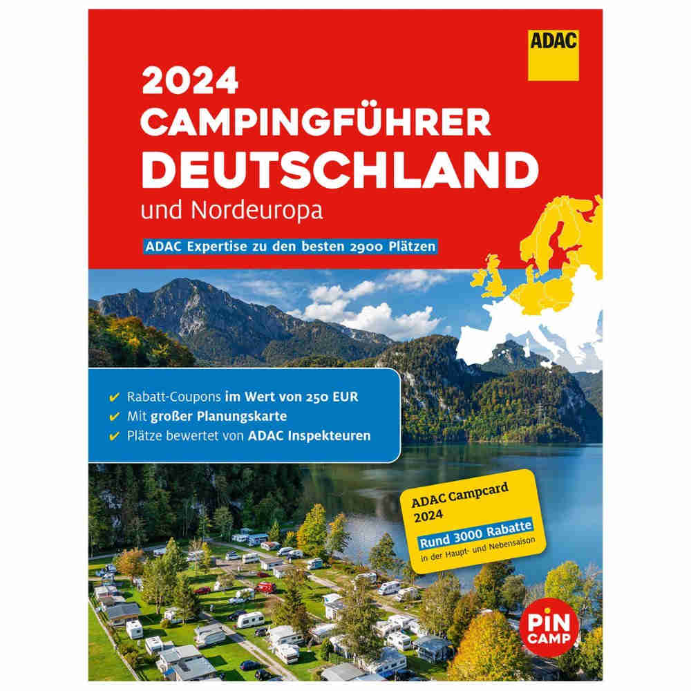ADAC Campingführer 2024 - Deutschland und Nordeuropa