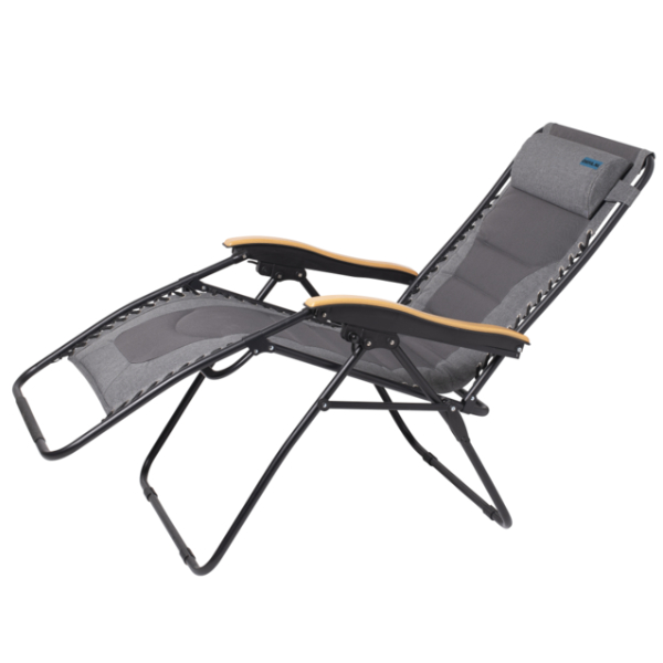 Defa Liegestuhl XL, grau
