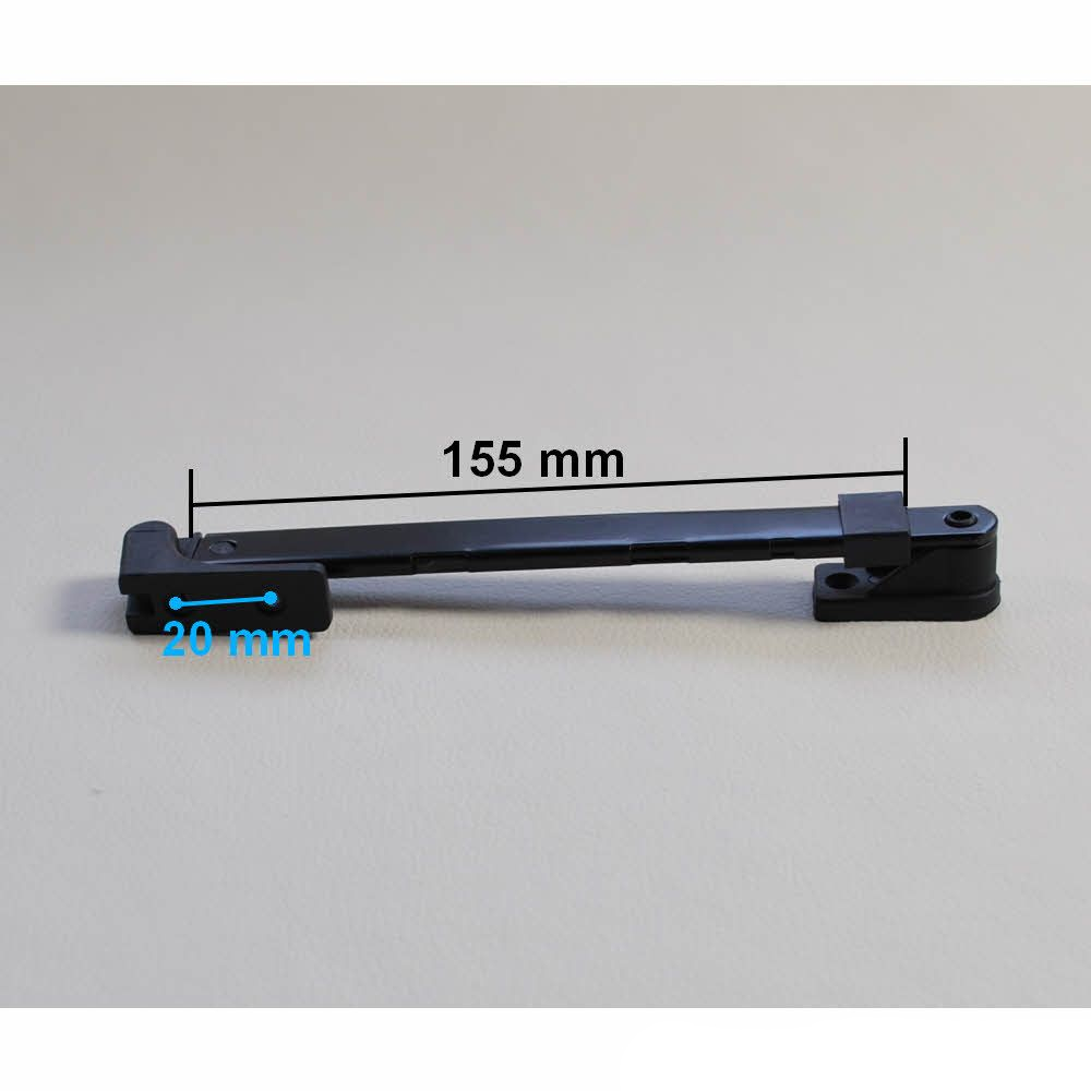 Hobby Fensteraussteller links schwarz, 155 mm (2009 - 2013)