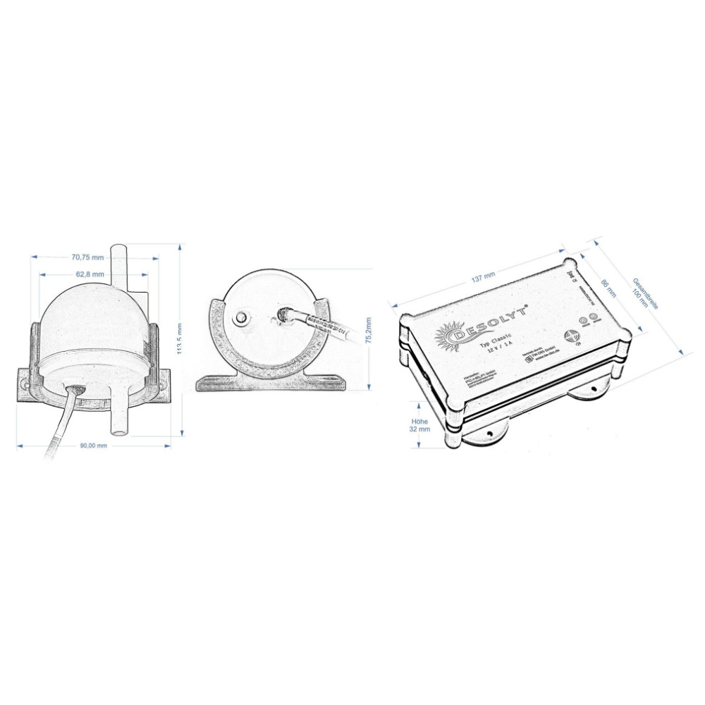 TW-DES Wasserdesinfektion Desolyt Classic UV-C LED