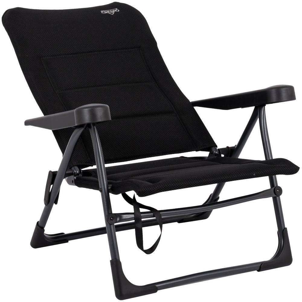 Crespo Strandstuhl AP/205 Air-Deluxe schwarz