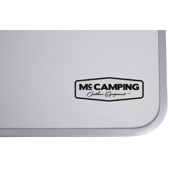 McCamping Campingtisch Jesper 80 x 60 cm, hellgrau