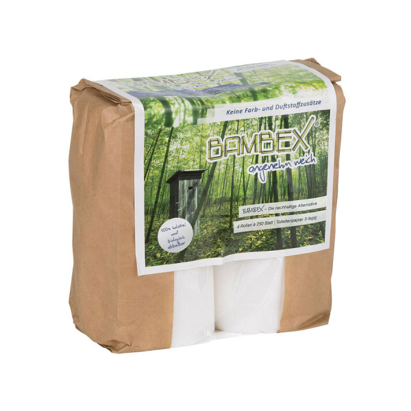 i+v Toilettenpapier Bambex Premium, 4 Rollen