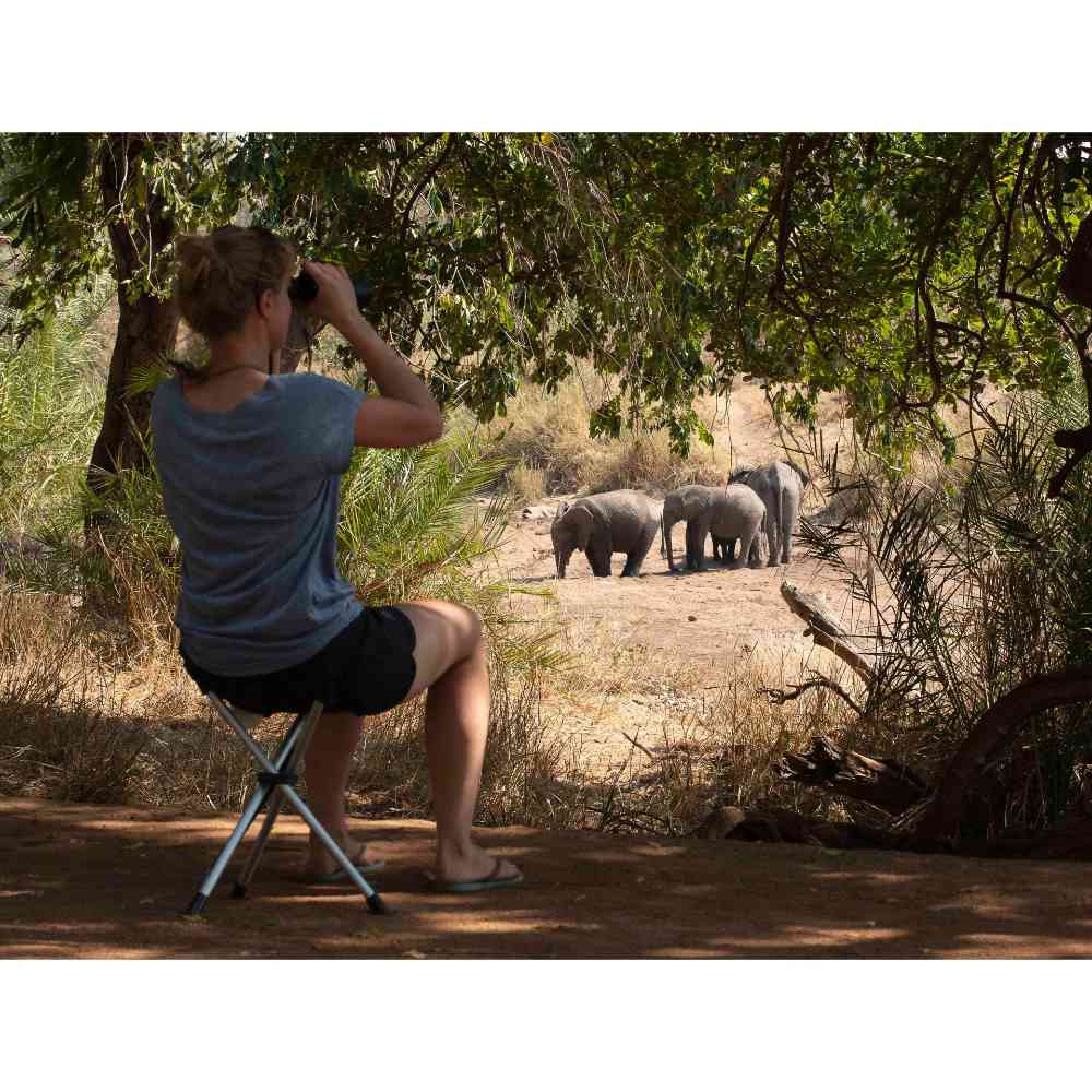 BasicNature Dreibeinhocker Travelchair Sandwich