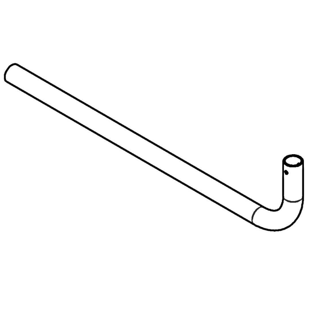 BR-Systems Oberes Befestigungsrohr D= 35 x 3 mm für Bike Lift