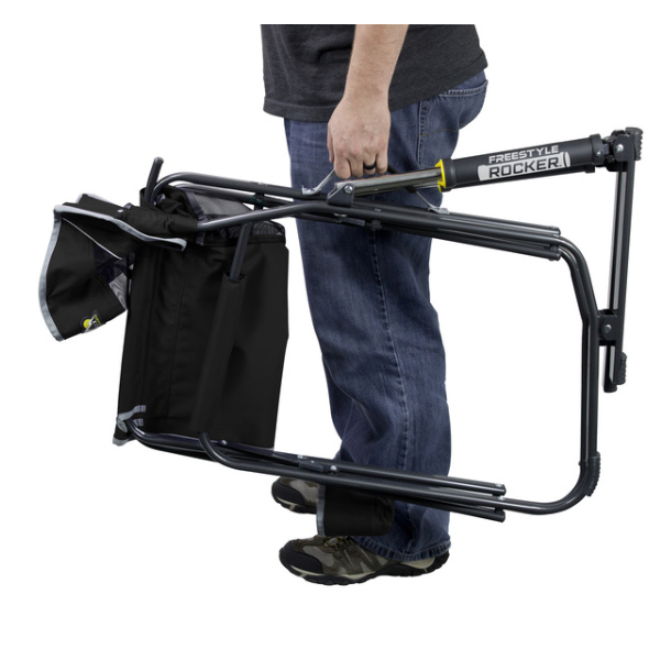 GCI Outdoor Schaukelstuhl Freestyle Rocker Farbe Black