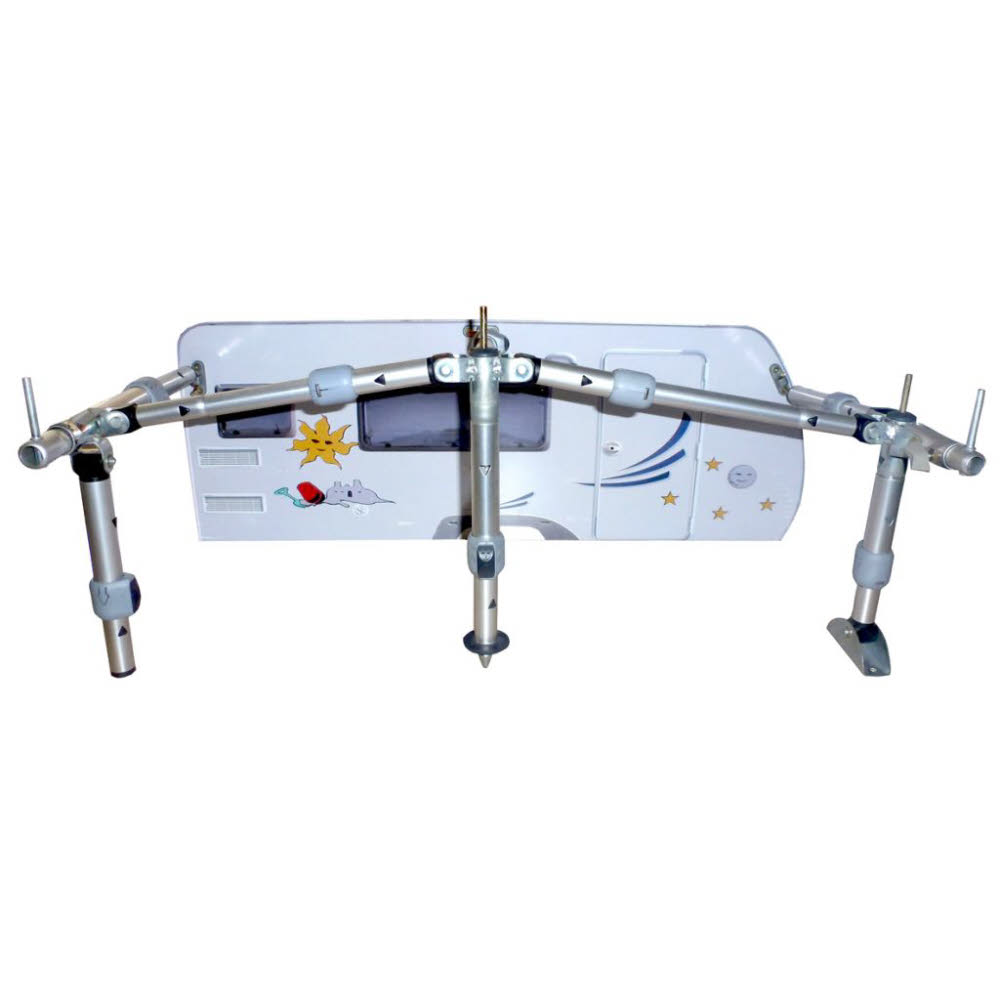 Easy System Stab 3-teilig 28+25+22 mm Alu / 115-270 cm