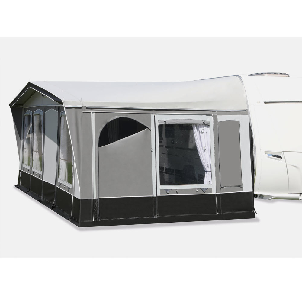 Brand Rundbogentür Seitenwand für Vorzelt Atrium