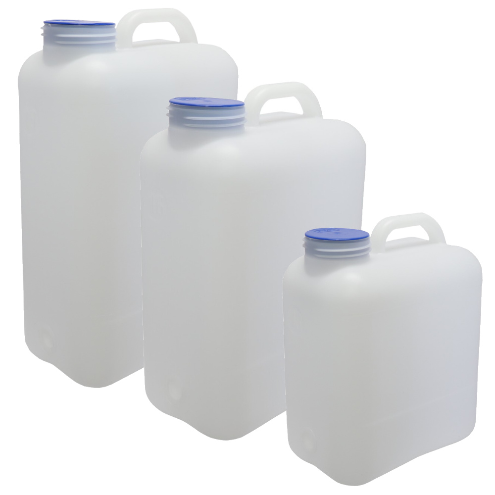 Comet Weithalskanister DIN 96, Steckkappe blau