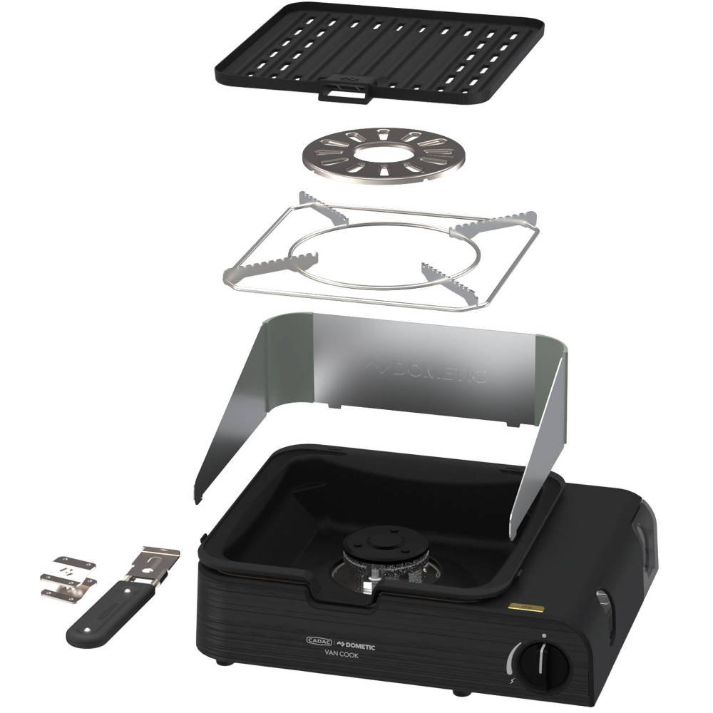 Cadac Campingkocher Van Cook FFD BBQ Plate (ohne Deckel)