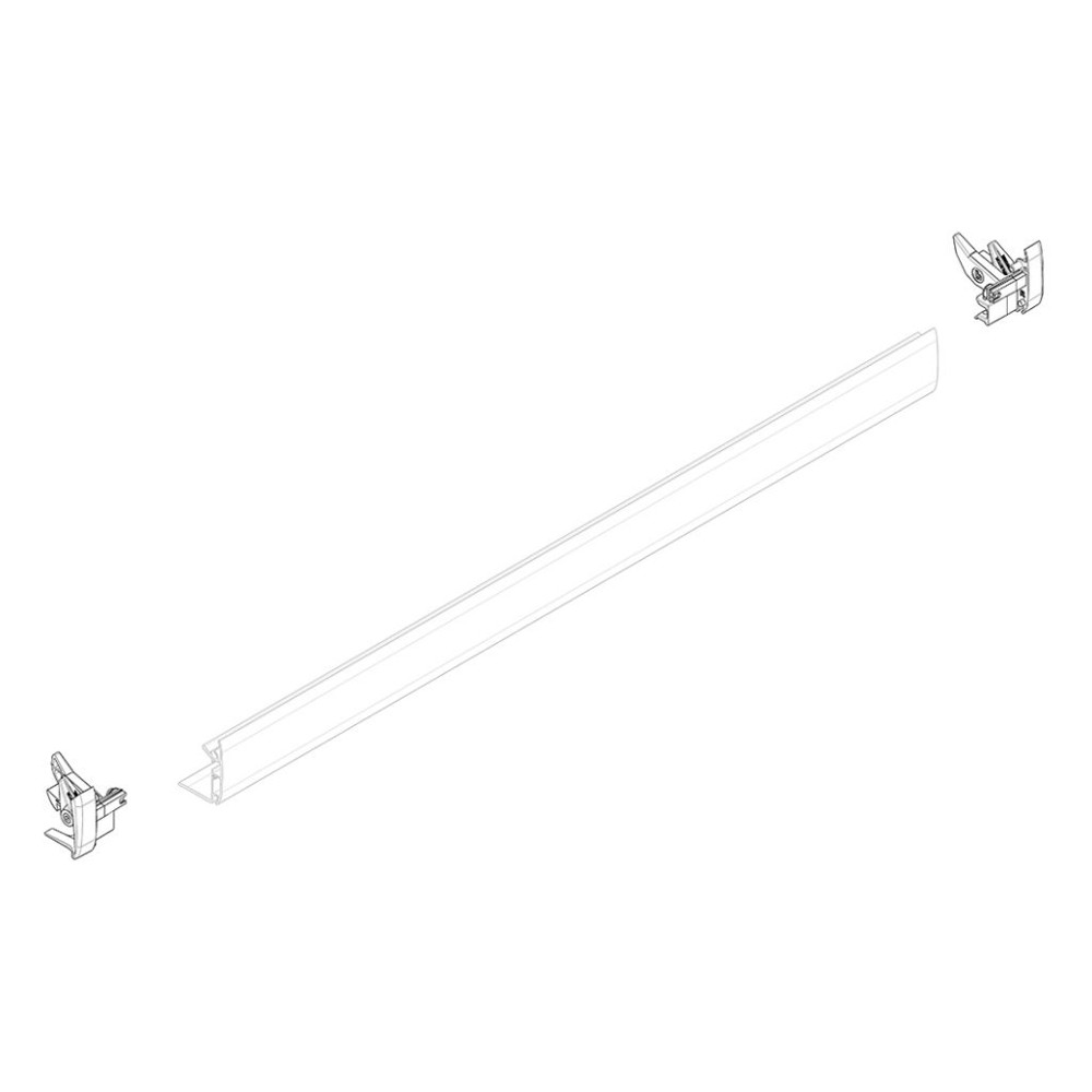 Dometic Frontblendenendkappe weiß, links für Markise (Nr. 44700000084)