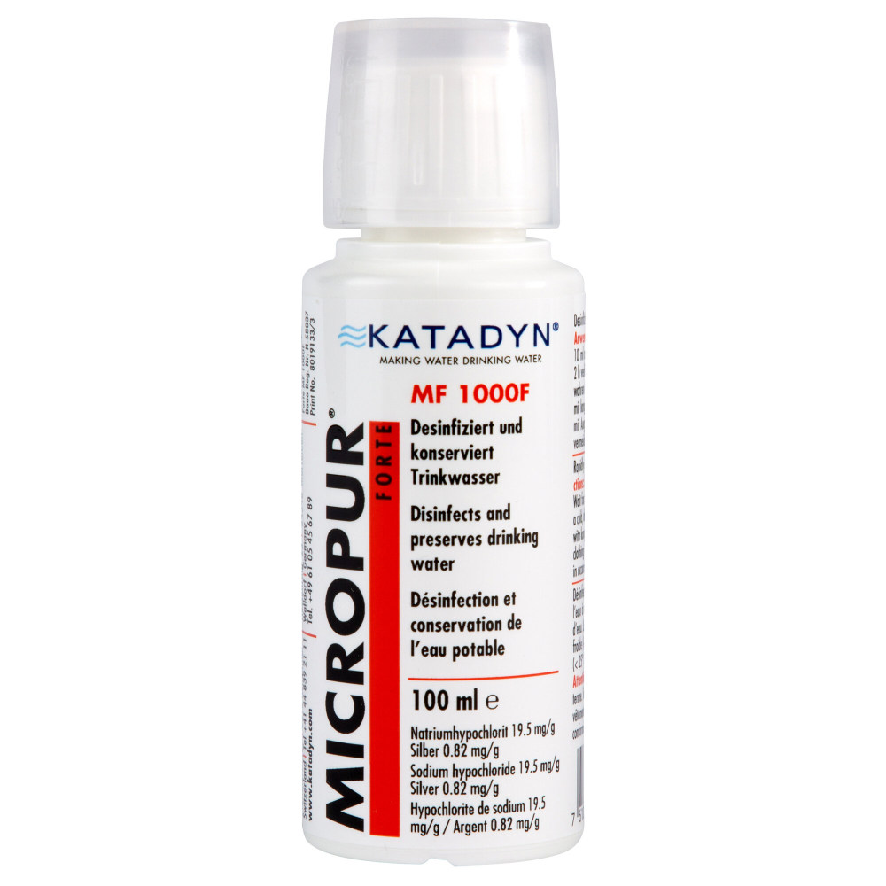 Katadyn Micropur Forte MF 1000F, 100 ml