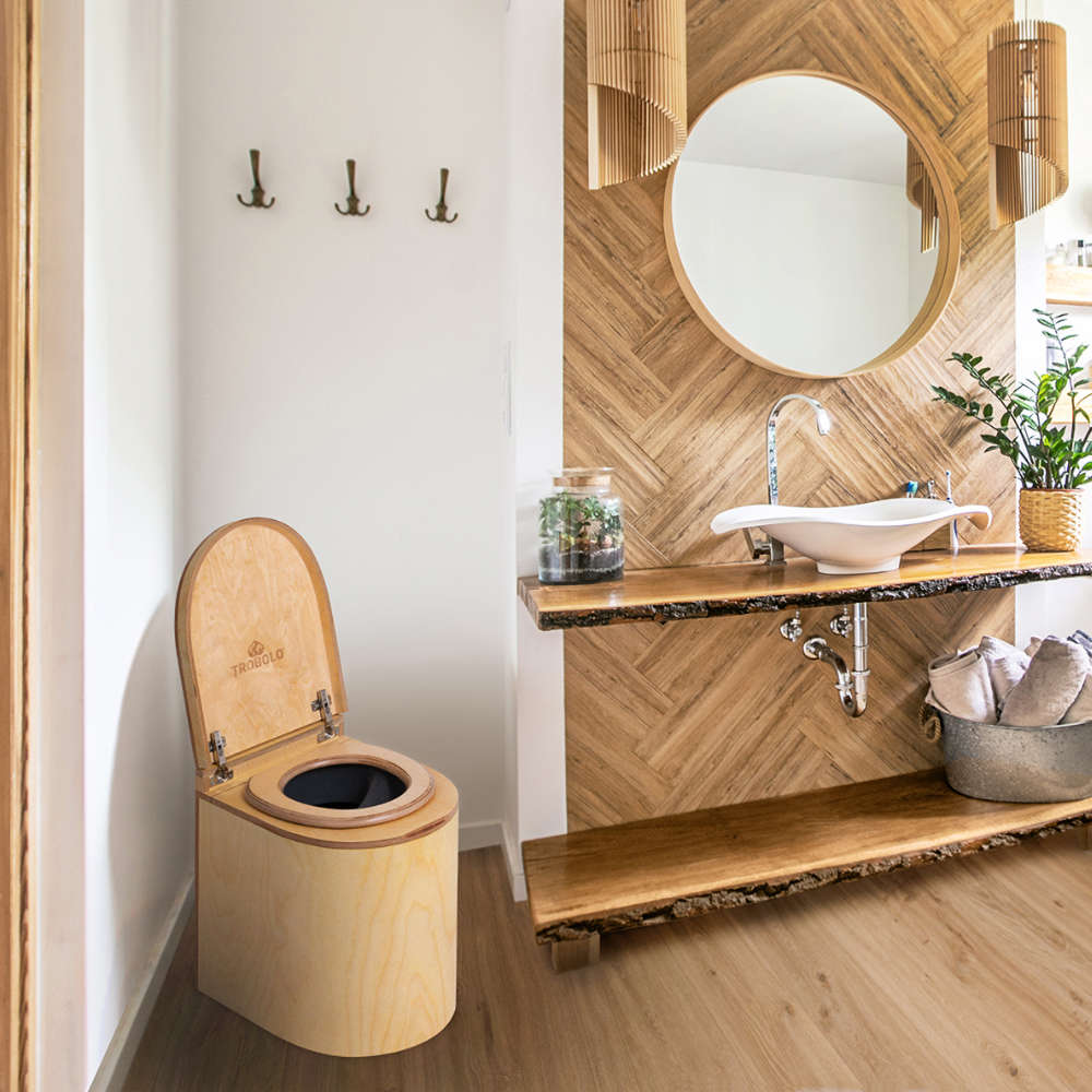 TROBOLO LunaBloem Trenntoilette natur