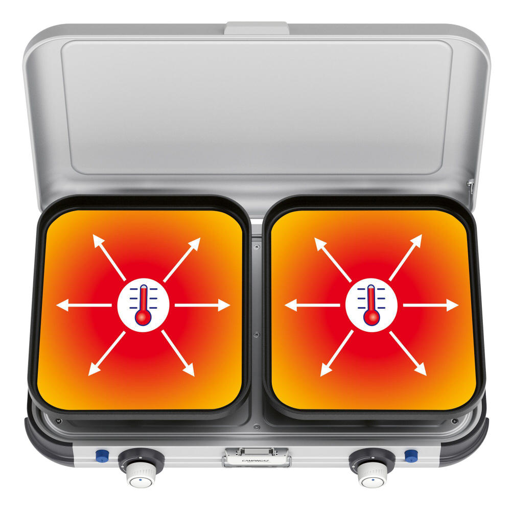 Campingaz Gaskocher Camping Kitchen 2 GRILL & GO 30 mbar