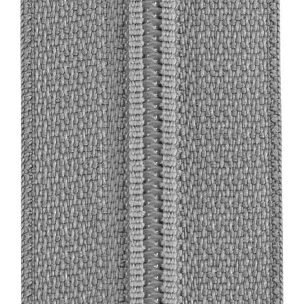 Coats Opti 2-Wege-Zeltreißverschluss grau