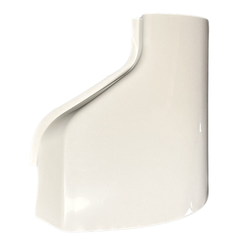 Hobby Dachübergang Heck rechts weiß glänzend für Hobby Premium