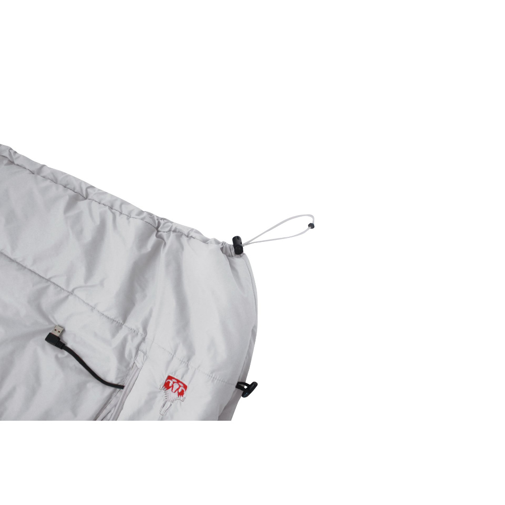 Grüezi-Bag Zusatzsack Feater Light hellgrau