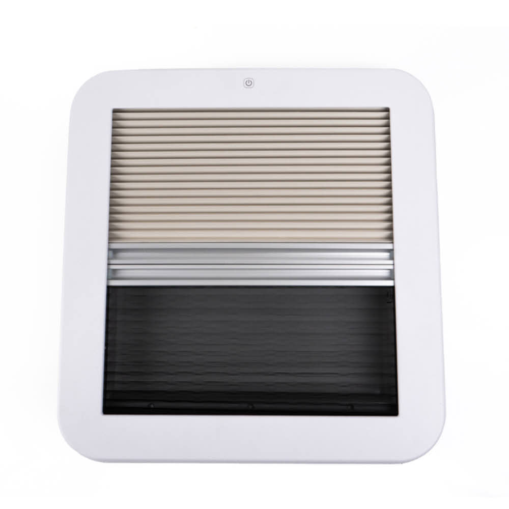 Carbest Dachhaube  40x40cm mit Verdunklungsrollo und Moskitonetz