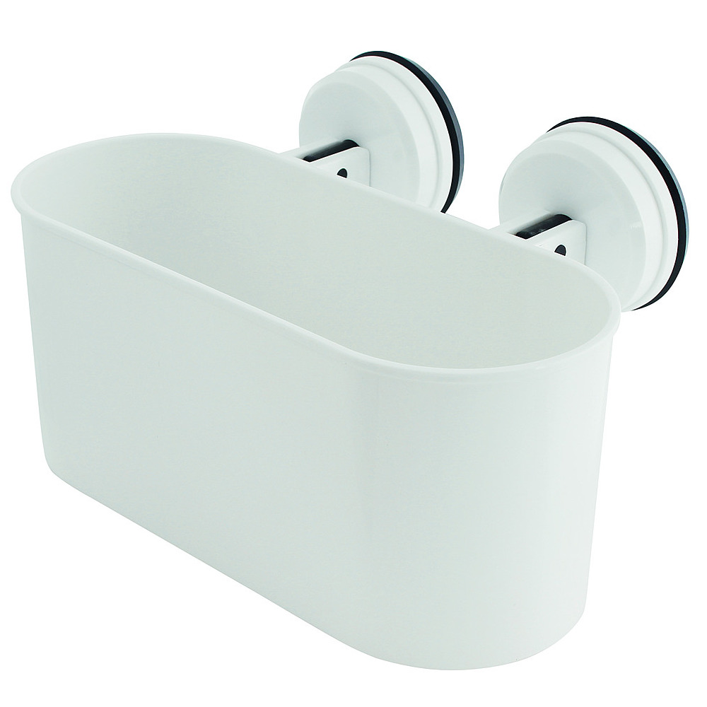 EuroTrail Doppelbehälter mit Saugnapf, weiß