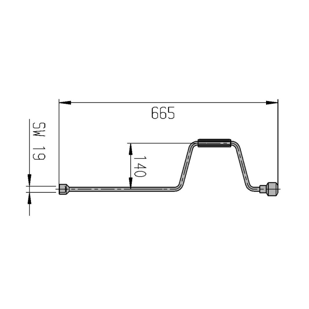 Alko Handkurbel 665 mm