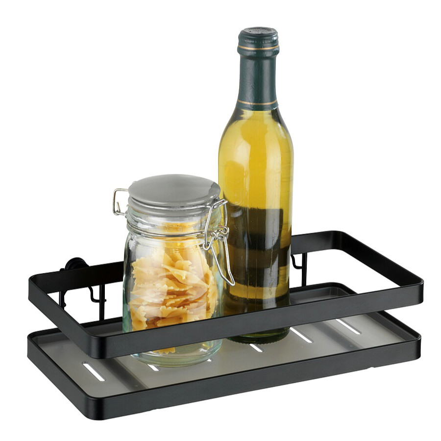 Wenko Universalregal Gala, schwarz, grau