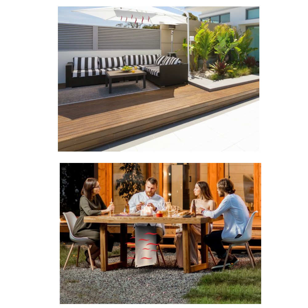 Jokerarea Infrarotheizmatte 100 x 60 cm