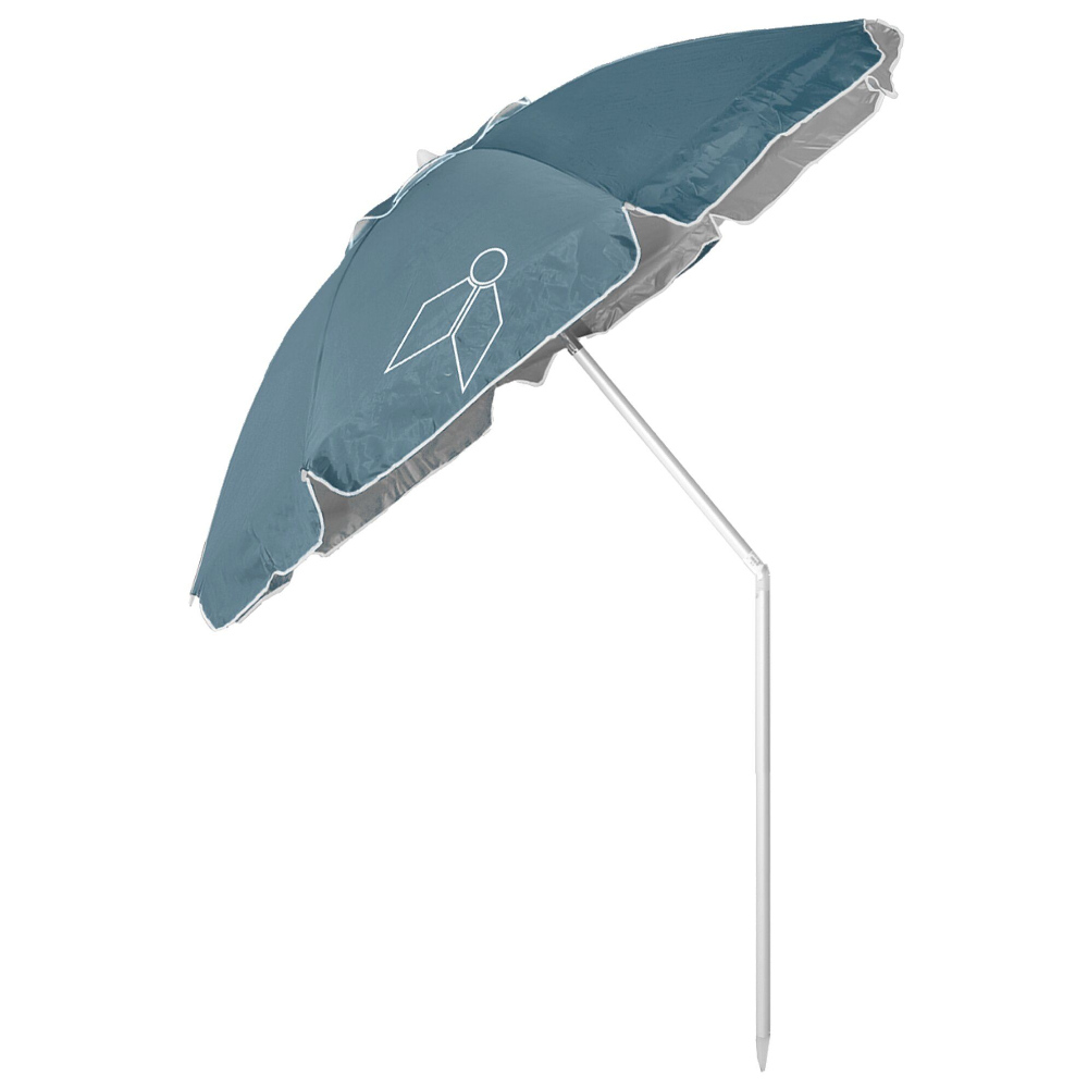 Brunner Sonnenschirm Sun Parsol farblich sortiert grau/ blau