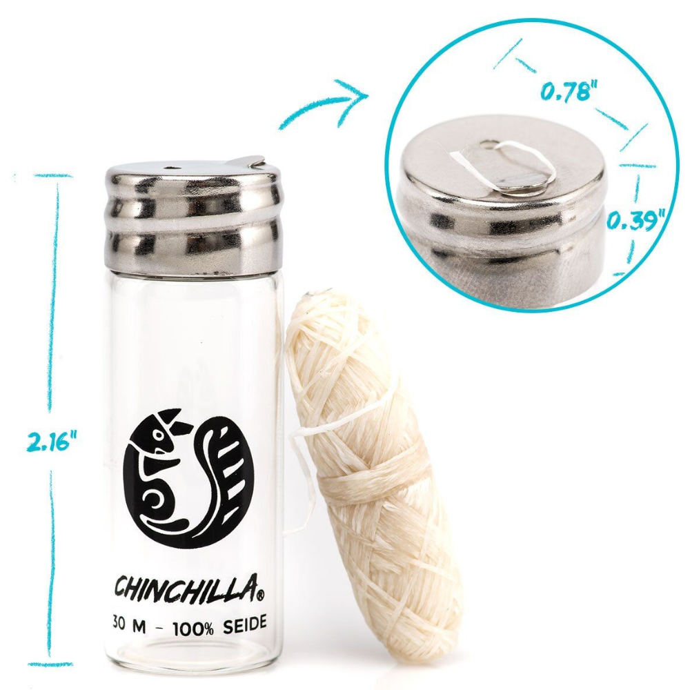 Chinchilla Zahnseide vegan