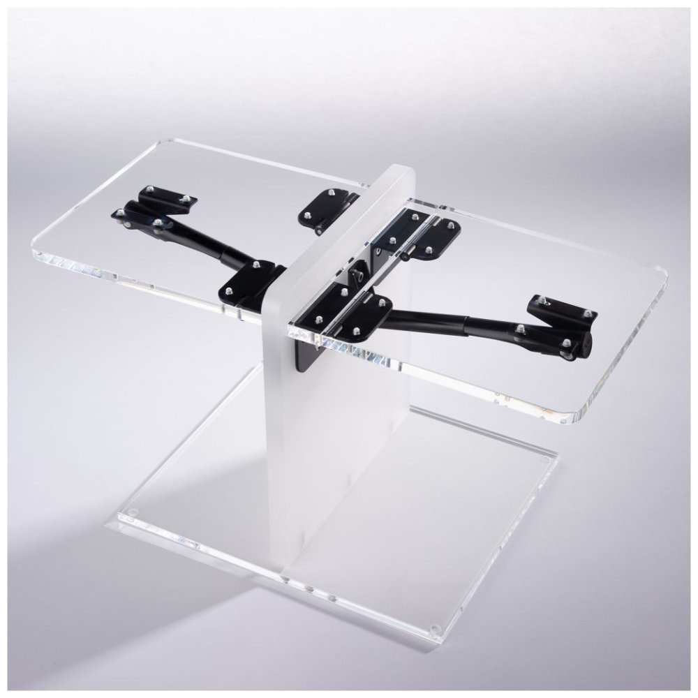 Fawo Tischplattenhalter Set komplett - schwarz