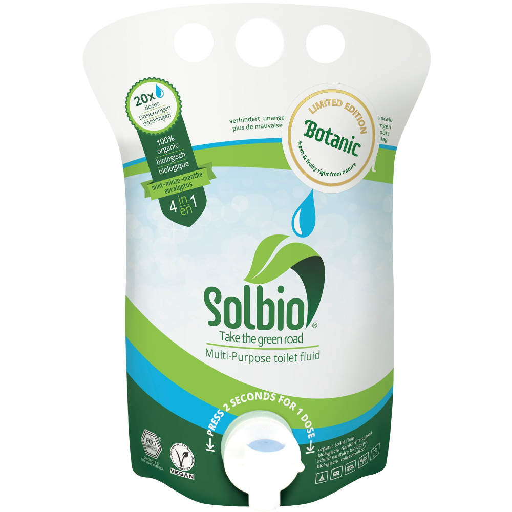 Solbio Toilettenzusatz 4 in 1 Botanic, 800 ml