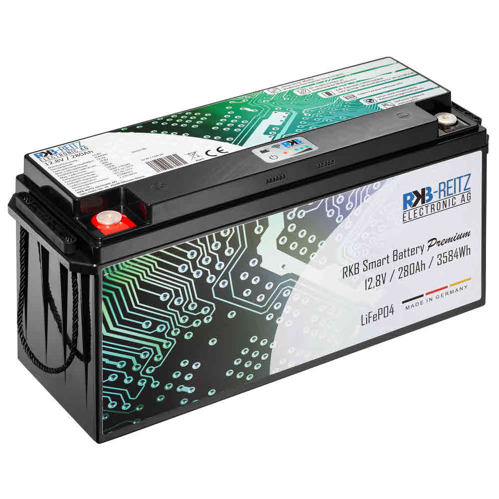 RKB Lithium-Batterie RKB Smart Premium 280 Ah