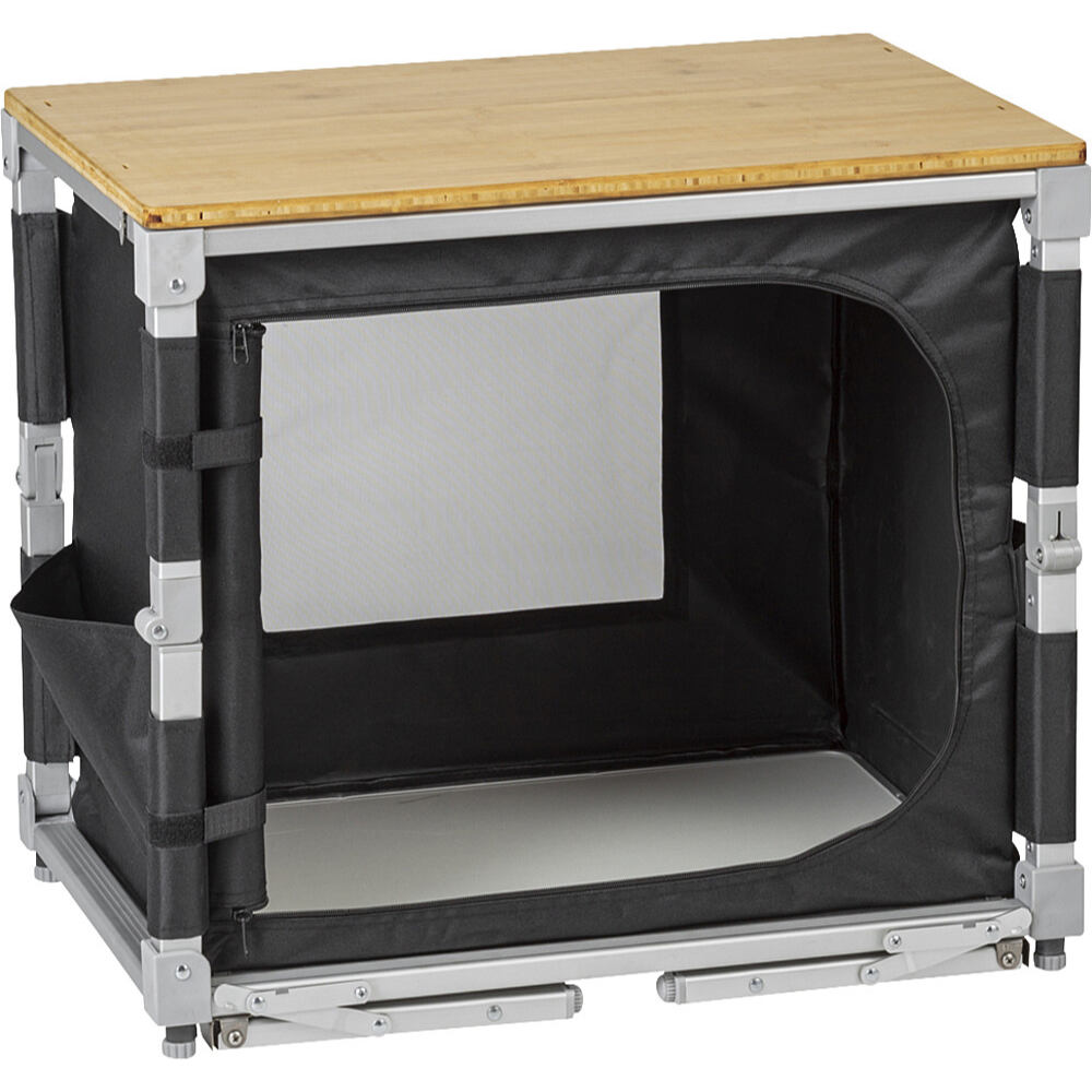 Brunner Kochbox Azabache Cube Alu, grau