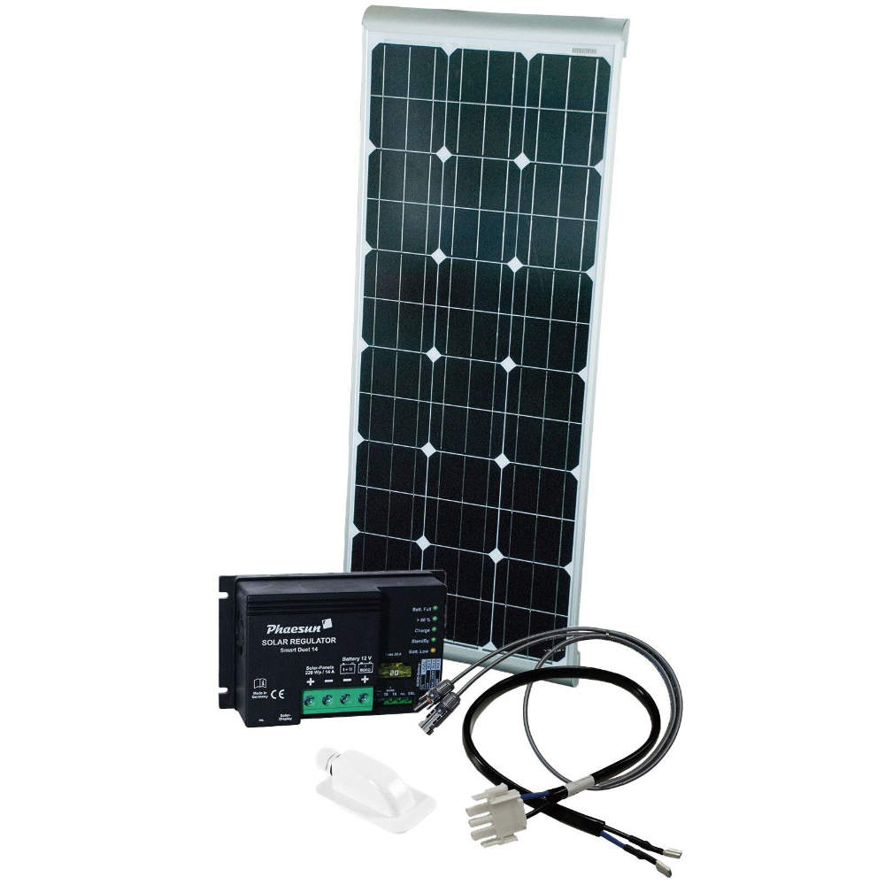 Phaesun Solar-Komplettanlage Caravan Kit Base Camp Aero + Smart 14