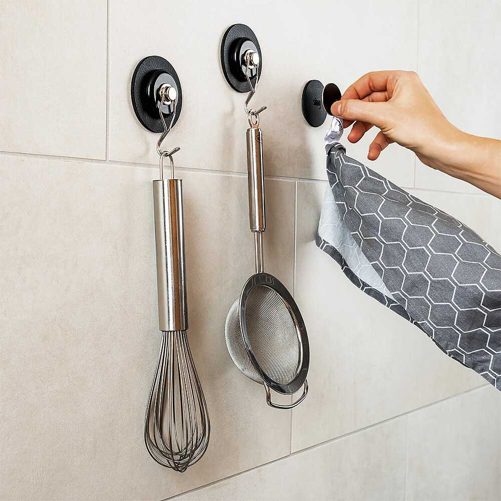 Silwy Magnet-Haken Clever Black