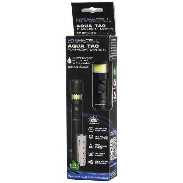 HydraCell Taschenlampe AquaTac mit Leuchtring