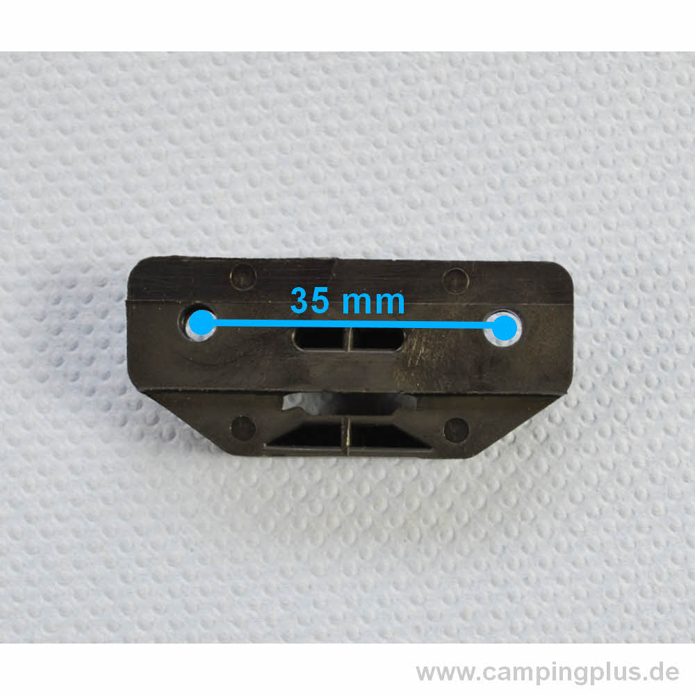 Hobby Verschlussplatte schwarz (2007 - 2015)