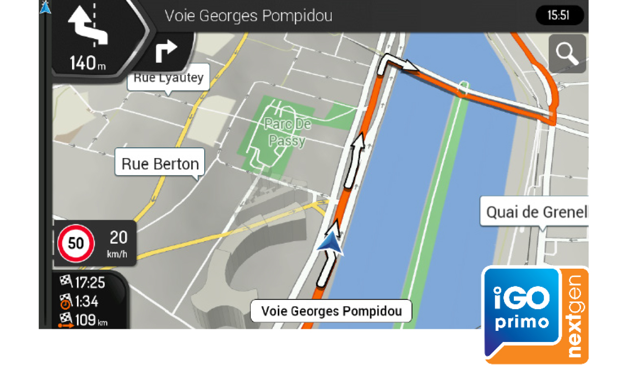 Zenec Navigationssoftware Z-EMAP76MH-TT3