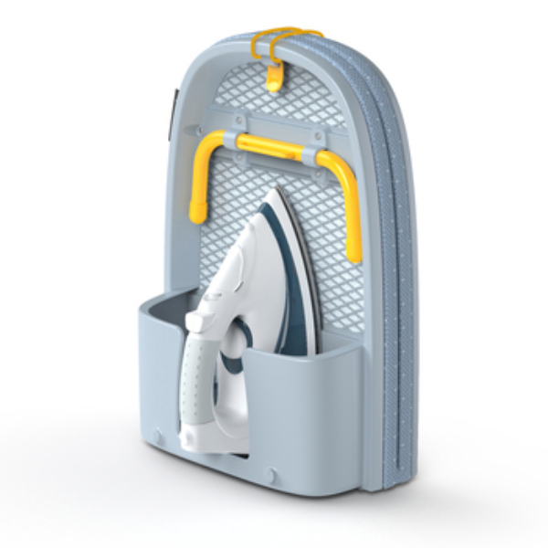 Joseph Joseph Tisch-Bügelbrett klappbar, grau/gelb