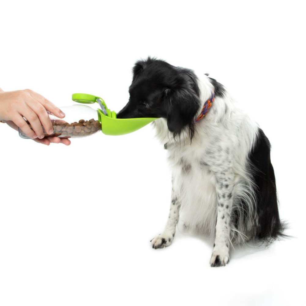 i+v Futterflasche für Hunde aus Silikon